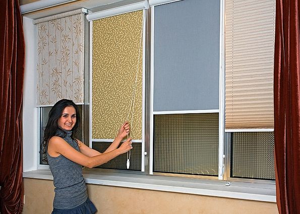 Рулонные шторы для пластиковых окон: виды, плюсы и минусы, уход
