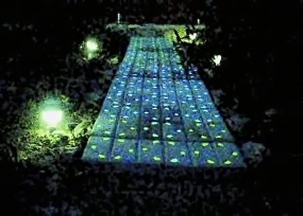 Светящаяся тротуарная плитка (фото): виды, преимущества. Светящаяся плитка своими руками