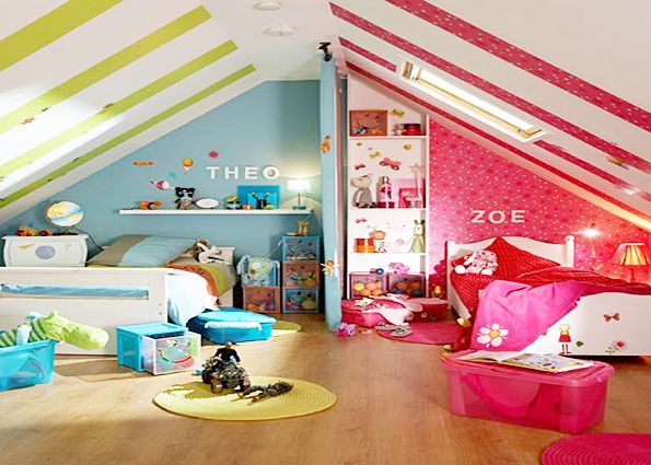 Дизайн детской комнаты для двойняшек (фото)