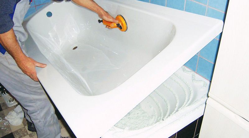 Способы восстановления эмали ванны